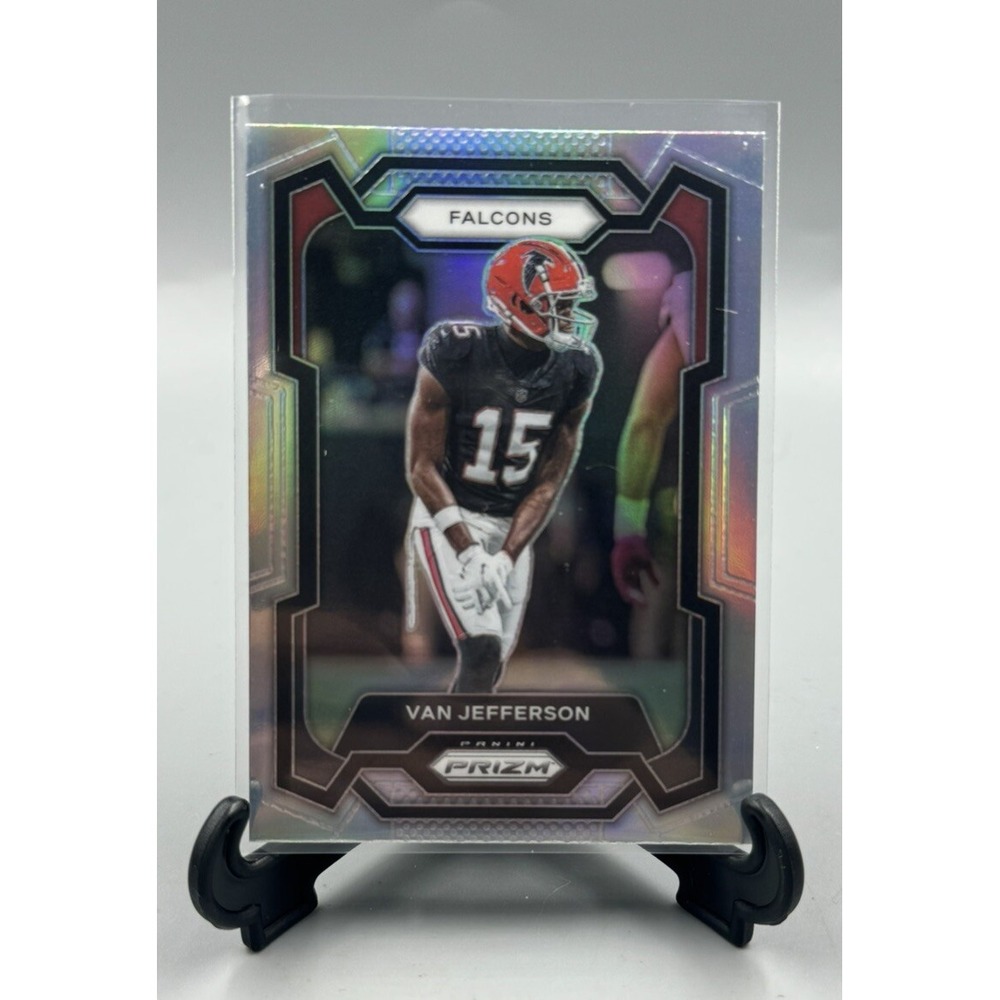 2023 Panini Prizm Silver #171 Van Jefferson Atlanta Falcons Holo